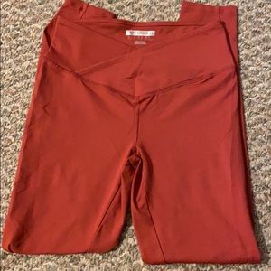 Pink workout leggings